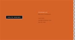 Desktop Screenshot of holtzdesign.com